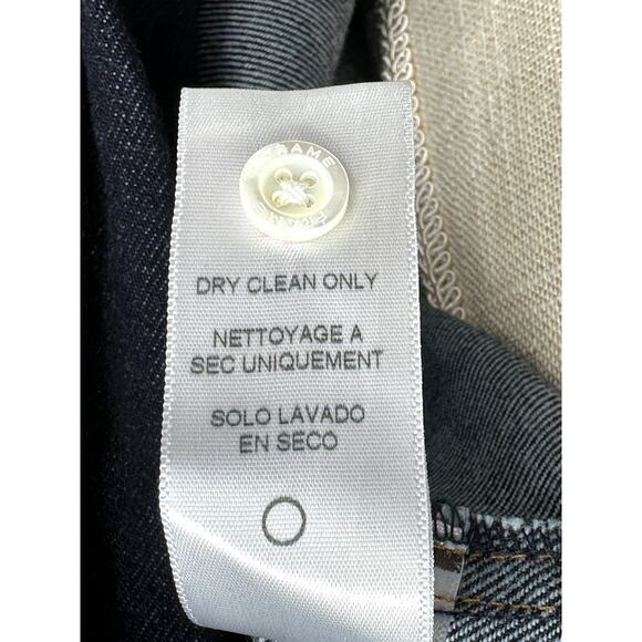 Frame Cashmere Denim Oversized Shirt Medium - Picture 9 of 11